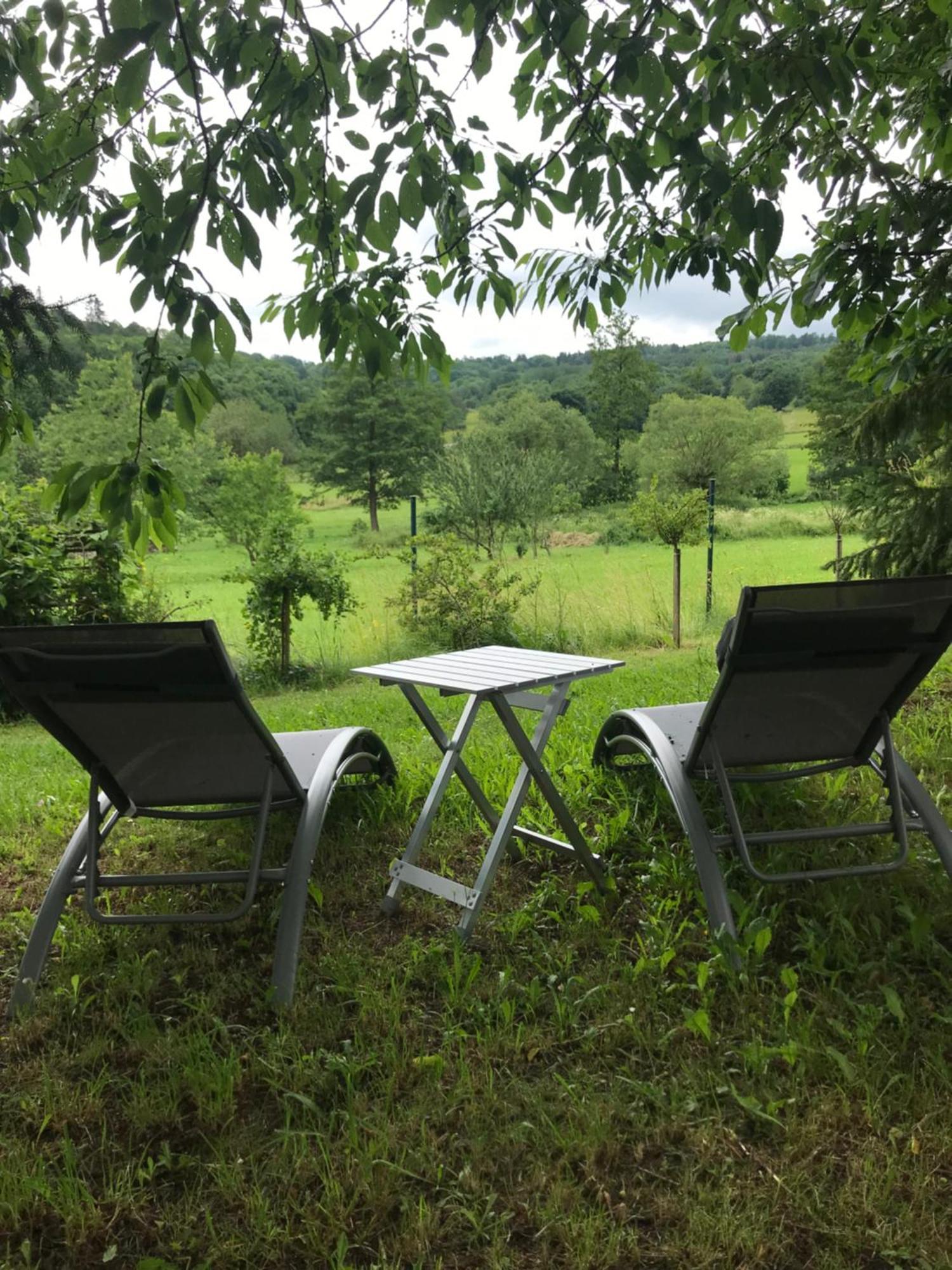 Ferienwohnung Am Hochrhoener Andenhausen Bagian luar foto